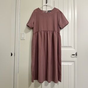 Elegant Mauve Dress